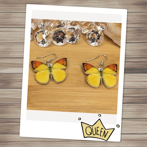 Jewelry - Pieridae Acrylic Butterfly Earrings